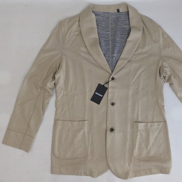 NEW- LT Tall Mens Murano 3-Button Blazer/Coat Cotton Wool Blend Beige MSRP:$175 - Picture 1 of 8